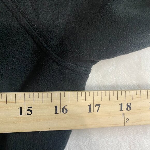 The North Face Fleece Jacket Fuzzy Sherpa Lined Women's Small Black Full Zip - Picture 8 of 10